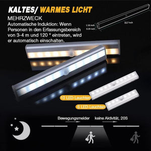 LED Schrankleuchten Nachtlicht mit Bewegungsmelder